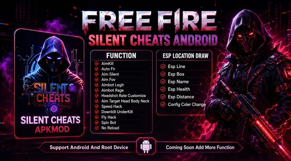 SILENT CHEAT NON ROOT 